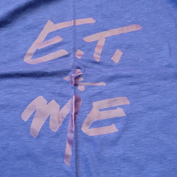 VTG ET & ME Mayo Spruce Single Stitch 50/50 T - Picture 2 of 7